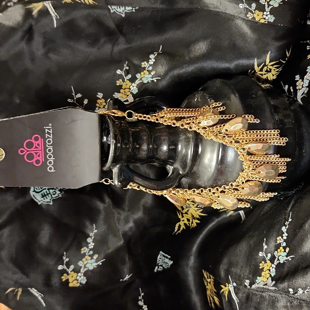 Paparazzi Gold Chain & Charm Bracelet